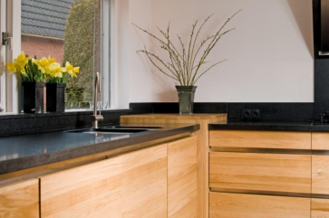 Natuurlijk moderne keuken